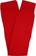 high-quality rib knit ice hockey socks for youth and adults, usa-made logo