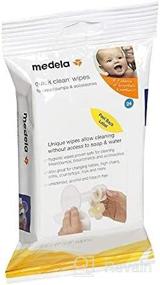 img 1 attached to 🧽 Medela Quick Clean Breastpump & Accessory Wipes - 24 Pack (2 Sets) - Enhanced SEO