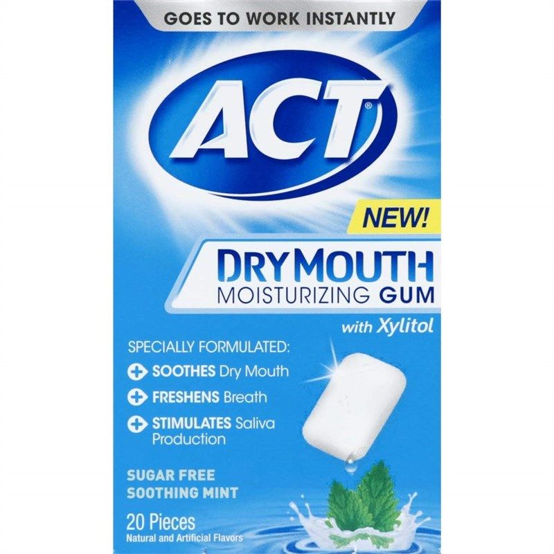 act mouth moisturizing soothing sugar 로고
