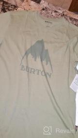 img 3 attached to 👕 Мужская активная одежда: классическая короткая футболка Burton черного цвета