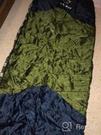 img 1 attached to CANWAY Lightweight Waterproof Sleeping Bag For 4 Seasons Camping & Traveling - Ideal For Adults & Kids review by Jake Solorzano