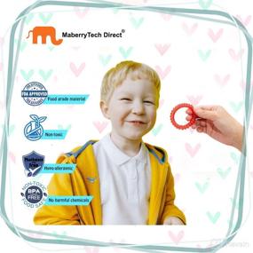 img 1 attached to 🧩 Sensory Chew Bracelets for Kids - Stretchy Coil Bracelet for Boys and Girls with Anxiety, Autism, ADHD - Sensory Chew Toys for Autistic Children