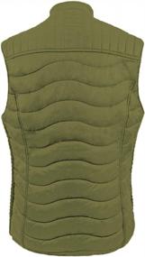 img 2 attached to Water-Resistant Quilted Puffer Vest For Women - Lightweight And Packable Down Alternative Padding By TanBridge