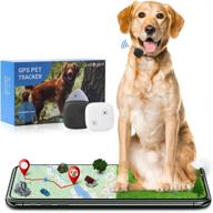 🐶 advanced dog gps tracker by petgent - real-time location & activity monitoring - extended tracking device - no monthly fees, app controlled, radio signal for suburban camping, rural hiking & farm life logo