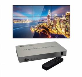 img 3 attached to Create Spectacular Video Walls With XOLORspace TW33 3X3 4K HDMI Controller - 13 Modes For Maximum Flexibility