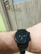 img 1 attached to Stylish Motorola Moto 360 Black Leather Smart Watch - Stay Connected in Style review by Ningyen Su ᠌