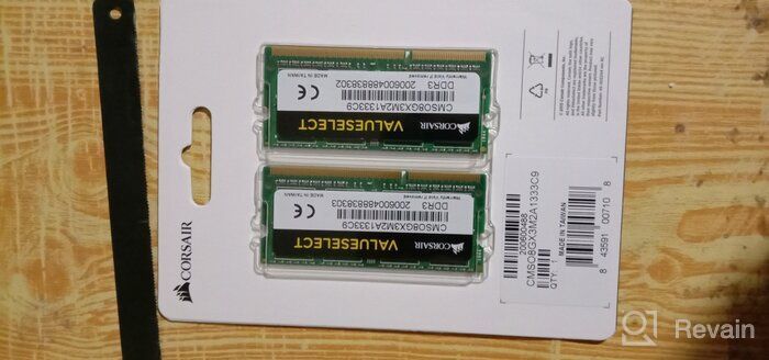 img 1 attached to 💻 Corsair CMSA8GX3M2A1333C9: Apple Certified 8GB (2x4GB) DDR3 1333 MHz Laptop Memory - Reliable and Efficient review by Guo Tai Lim ᠌