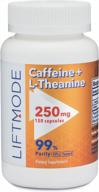 caffeine + l-theanine nootropic stack supplement for improved mood, focus & energy - 150 capsules - pre workout, fat burner & weight loss support logo