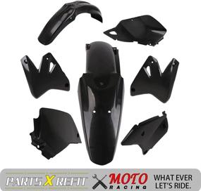 img 2 attached to 🏍️ JFG RACING DRZ400 Plastic Kit - Enhance Your Motorcycle's Appeal with DRZ400 Plastics - Perfect for DRZ400SM, DRZ400S, DRZ400E Supermoto - Black