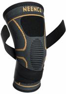 neenca 2-pack knee braces with strap for enhanced support and pain relief during workouts and injury recovery logo