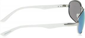 img 2 attached to UNIONBAY U1022 Metal Rectangular Sunglasses With UV Protection.