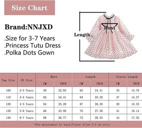 img 3 attached to 👸 Stunning NNJXD Princess Bridesmaid Wedding Pageant Dresses for Girls