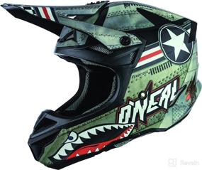 img 4 attached to ONeal Unisex Adult Off Road Helmet Wingman Motorcycle & Powersports best - Protective Gear