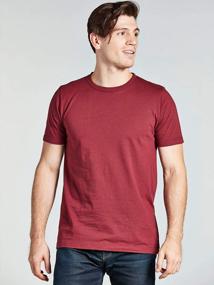 img 3 attached to 4 Pack Men'S Cotton Blend T-Shirts: Everyday Comfort And Style
