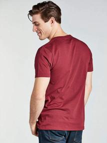 img 1 attached to 4 Pack Men'S Cotton Blend T-Shirts: Everyday Comfort And Style