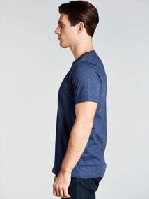 img 2 attached to 4 Pack Men'S Cotton Blend T-Shirts: Everyday Comfort And Style
