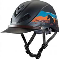 ride in style and safety with troxel dakota equestrian helmet logo