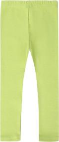 img 3 attached to Auranso Toddler Leggings Length Cotton Girls' Clothing : Leggings