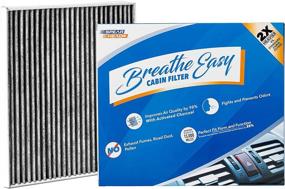 img 4 attached to Spearhead Premium Breathe Filter Activated Replacement Parts best: Engine Cooling & Climate Control