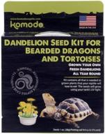 boost your garden with komodo's dandelion grow kit logo