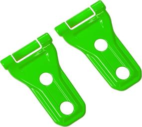 img 2 attached to Green Engine Hood Hinge Trim Cover – Exterior Decoration Accessories for 2018-2021 Jeep Wrangler JL JLU Unlimited Sports Sahara Freedom Rubicon & 2020-2021 Gladiator JT 2/4 Door (2Pack)