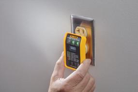 img 1 attached to Fluke ST120+ GFCI Socket Tester With Audible Beeper