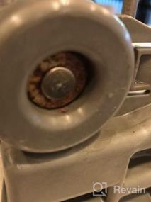 img 6 attached to BlueStars [обновлено] 2 упаковки колес для посудомоечной машины W10195417, нижняя полка для посуды, колеса, стальные винты, запасная часть для полки для посуды Whirlpool Kenmore, заменяет W10195417V W10195417VP AP6016764 PS2579553