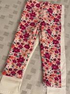 img 1 attached to 2-Pack White Kids Bron Toddler Leggings in Girls' Clothing review by Christina Ford