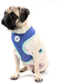 img 2 attached to 🐾 Jonathan Adler Now House Terrazzo Reversible Harness: Style & Functionality for Your Adorable Pet