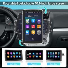img 2 attached to 10.1 Inch Touch Screen Android Car Stereo With WiFi, GPS, And Backup Camera - Perfect One Din Solution!