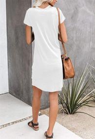 img 2 attached to Stylish And Comfortable Women'S Beach Cover Up Dress With Knot Twist Tie Design