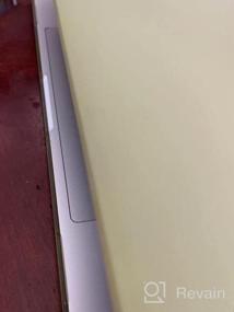img 7 attached to Чехол Se7Enline для MacBook Pro 16 2021/2020/2019 - сверхтонкий жесткий чехол для A2141 с сенсорной панелью и крышкой для клавиатуры - кристально-черный