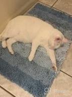 картинка 1 прикреплена к отзыву Побалуйте себя роскошью: коврик для ванной OLANLY Chenille, очень мягкий и впитывающий для максимального комфорта и безопасности от Michael Altayeb