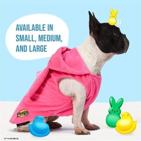 img 1 attached to 🐇 Peeps for Pets Bunny Costume: Small Dog Halloween & Easter Pet Costume in Various Sizes