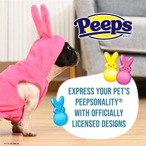 img 2 attached to 🐇 Peeps for Pets Bunny Costume: Small Dog Halloween & Easter Pet Costume in Various Sizes