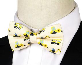 img 3 attached to 👔 Men's Adjustable Bowtie in OCIA Pattern - Versatile Accessory for Ties, Cummerbunds & Pocket Squares