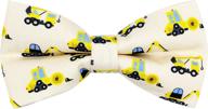 👔 men's adjustable bowtie in ocia pattern - versatile accessory for ties, cummerbunds & pocket squares logo