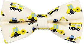 img 4 attached to 👔 Men's Adjustable Bowtie in OCIA Pattern - Versatile Accessory for Ties, Cummerbunds & Pocket Squares