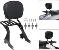 🛡️ kolemo low sissy bar backrest & luggage rack: docking hardware for sportster xl 883 1200 (2004-2022) логотип