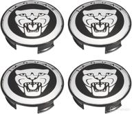 4 pack fit jaguar wheel center hub caps logo