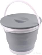 🚰 ahyuan collapsible water bucket: portable, multifunctional, and space-saving gray water container for rv, camping, marine, and outdoor activities logo