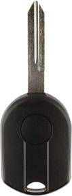 img 1 attached to High-Quality Keyless Entry Remote Key Fob for 00-16 Ford 🔑 Lincoln Mercury Mazda - OUCD6000022 164-R7043 - Uncut 4 Button Design