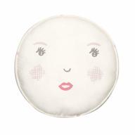 adorable pehr peek-a-boo girl nursery pillow for your little princess logo