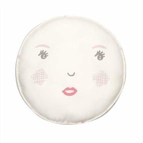 img 3 attached to Adorable Pehr Peek-A-Boo Girl Nursery Pillow For Your Little Princess