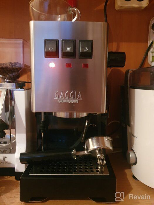 img 1 attached to Superior Performance Espresso Machine: Gaggia RI9380/46 Classic Pro, Brushed Stainless Steel review by Tui Achara ᠌