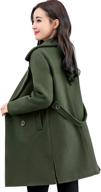 chouyatou womens elegant collar breasted women's clothing : coats, jackets & vests logo