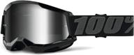 100 strata motocross mountain goggles motorcycle & powersports ~ protective gear logo