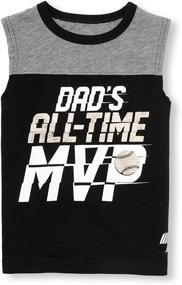 img 1 attached to 👕 Children's Place Chalk Graphic 9-12MOS Boys' Clothing + Toddler Tops, Tees & Shirts