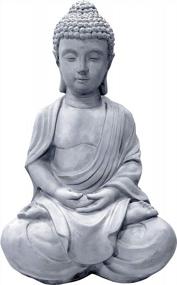 img 4 attached to Experience Zen: Kante 25.6" Lightweight Buddha Statue For Indoor And Outdoor Meditation