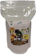 premium usda certified organic parrot food: marlene mc'cohen's signature blend bird seed and pellet mix by top's logo